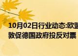 10月02日行业动态:欧盟对华电动汽车关税投票在即，宝马敦促德国政府投反对票