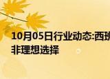 10月05日行业动态:西班牙经济学家：欧盟对华加征关税并非理想选择