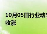 10月05日行业动态:国际原油期货结算价小幅收涨