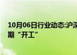 10月06日行业动态:沪深交易所明日全网测试，中国结算假期“开工”