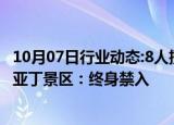 10月07日行业动态:8人擅自进入未开发区域徒步穿越，稻城亚丁景区：终身禁入