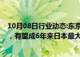 10月08日行业动态:东京地铁计划至多筹集近24亿美元资金，有望成6年来日本最大IPO