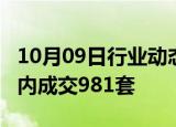 10月09日行业动态:广州南沙房地产新政10天内成交981套