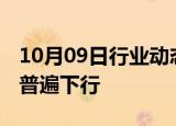 10月09日行业动态:银行间主要利率债收益率普遍下行