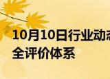 10月10日行业动态:我国发布首个汽车智能安全评价体系