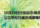 10月10日行业动态:联合国官员：开学日推迟，黎巴嫩75%公立学校已被改成避难所