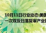 10月11日行业动态:美国国际贸易委员会作出铸铁污水管第一次双反日落复审产业损害终裁