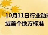 10月11日行业动态:深圳发布全国个人破产领域首个地方标准