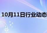 10月11日行业动态:恒指期货夜盘收涨0.02%