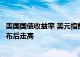 美国国债收益率 美元指数在零售销售和申领失业救济数据发布后走高