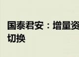 国泰君安：增量资金正从价值蓝筹向科技龙头切换