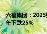 六福集团：2025财年第二季整体零售收入按年下跌25%