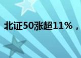 北证50涨超11%，艾融软件11天涨近600%