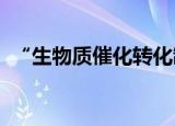 “生物质催化转化制乙二醇技术”中试成功