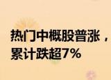 热门中概股普涨，纳斯达克中国金龙指数本周累计跌超7%