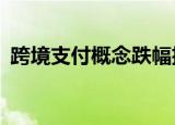 跨境支付概念跌幅扩大，四方精创跌超14%