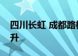 四川长虹 成都路桥等多只高位股尾盘直线拉升