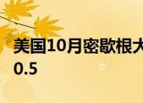 美国10月密歇根大学消费者信心指数终值为70.5