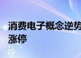 消费电子概念逆势活跃，银邦股份触及20CM涨停