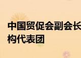 中国贸促会副会长张少刚会见美国信息产业机构代表团