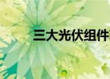 三大光伏组件商回应产品涨价传闻