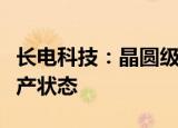 长电科技：晶圆级封装为主的先进封装已达满产状态