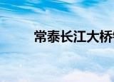 常泰长江大桥钢桥面主体铺装完成