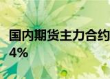 国内期货主力合约涨跌互现，丁二烯橡胶跌近4%