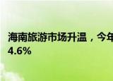 海南旅游市场升温，今年前10月三大机场进港旅客同比增长4.6%