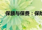 保额与保费：保险中的核心要素及其区别